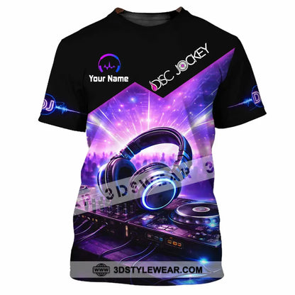 Unisex Shirt - Custom Disc Jockey Shirt - T-Shirt / S - T-shirt