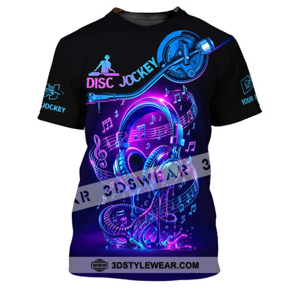 Unisex Shirt - Custom Disc Jockey Shirt - T-Shirt / S - T-shirt