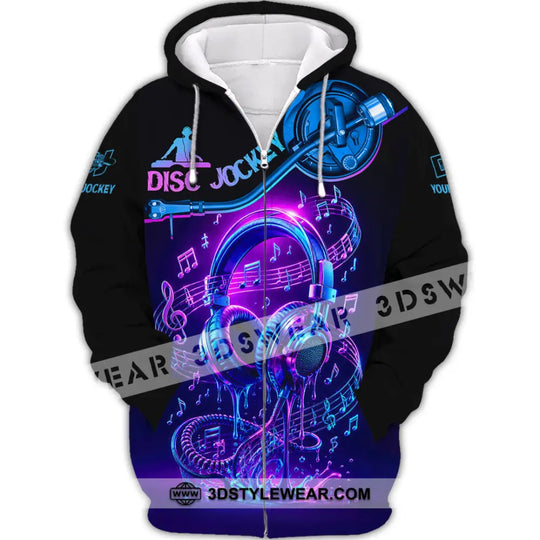 Unisex Shirt - Custom Disc Jockey Shirt style option 3