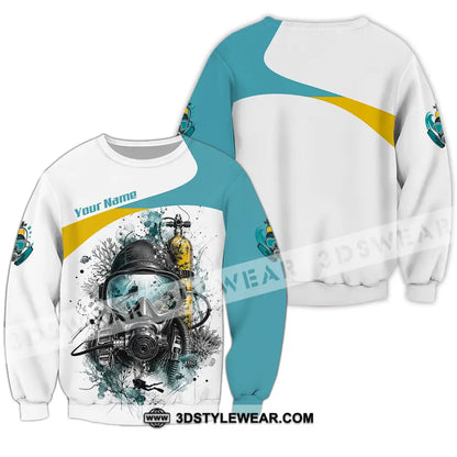 Unisex Shirt - Custom Diving Shirt - Long Sleeve / S - T-shirt