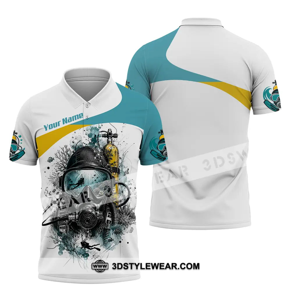Unisex Shirt - Custom Diving Shirt - Polo Shirt / S - T-shirt