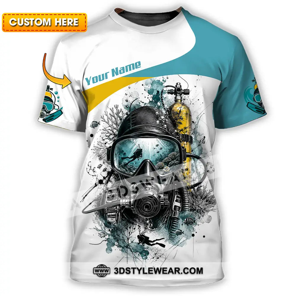 Unisex Shirt - Custom Diving Shirt - T-shirt