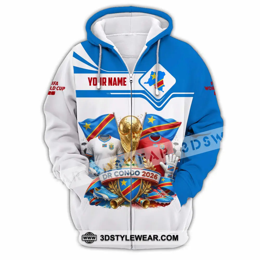 Unisex Shirt - Custom Dr Cong World Cup 2026 Shirt - Zipper Hoodie / S - T-shirt