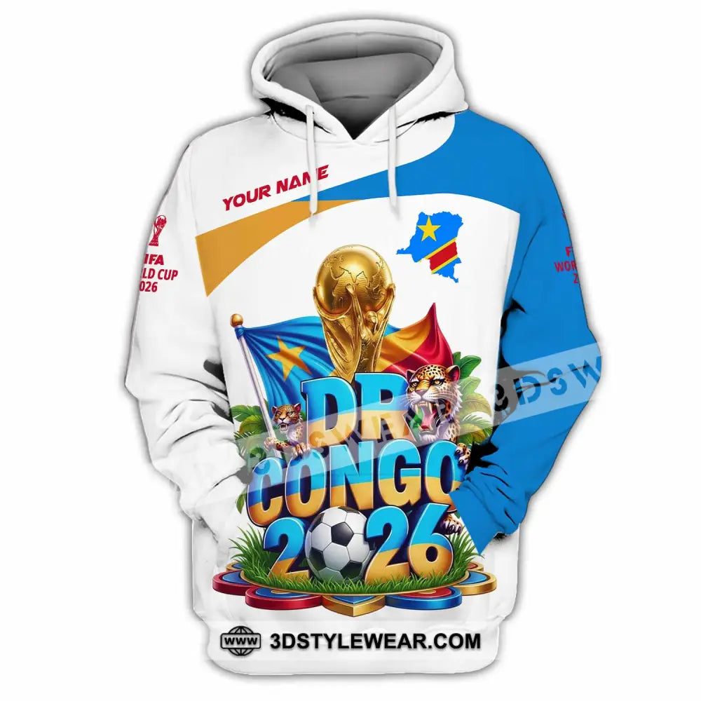 Unisex Shirt - Custom Dr Congo World Cup 2026 Shirt - Hoodie / S - T-shirt