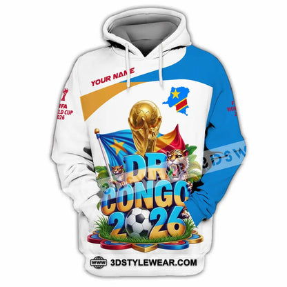 Unisex Shirt - Custom Dr Congo World Cup 2026 Shirt - Hoodie / S - T-shirt