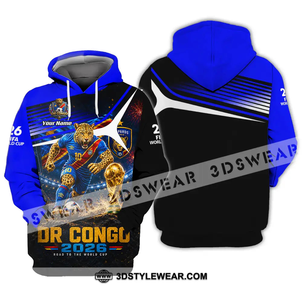 Unisex Shirt - Custom Dr Congo World Cup 2026 Shirt - Hoodie / S - T-shirt