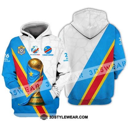 Unisex Shirt - Custom Dr Congo World Cup 2026 Shirt - Hoodie / S - T-shirt