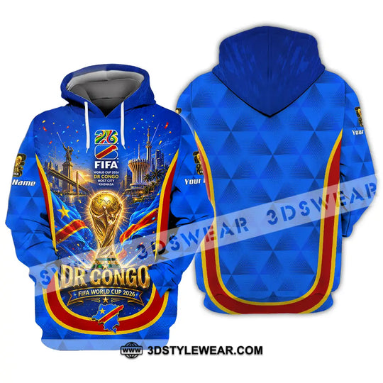 Unisex Shirt - Custom Dr Congo World Cup 2026 Shirt style option 3