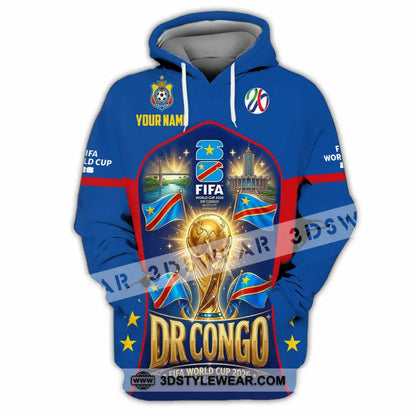 Unisex Shirt - Custom Dr Congo World Cup 2026 Shirt - Hoodie / S - T-shirt
