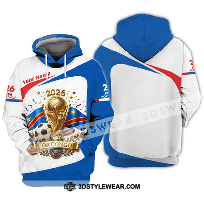 Unisex Shirt - Custom Dr Congo World Cup 2026 Shirt - Hoodie / S - T-shirt