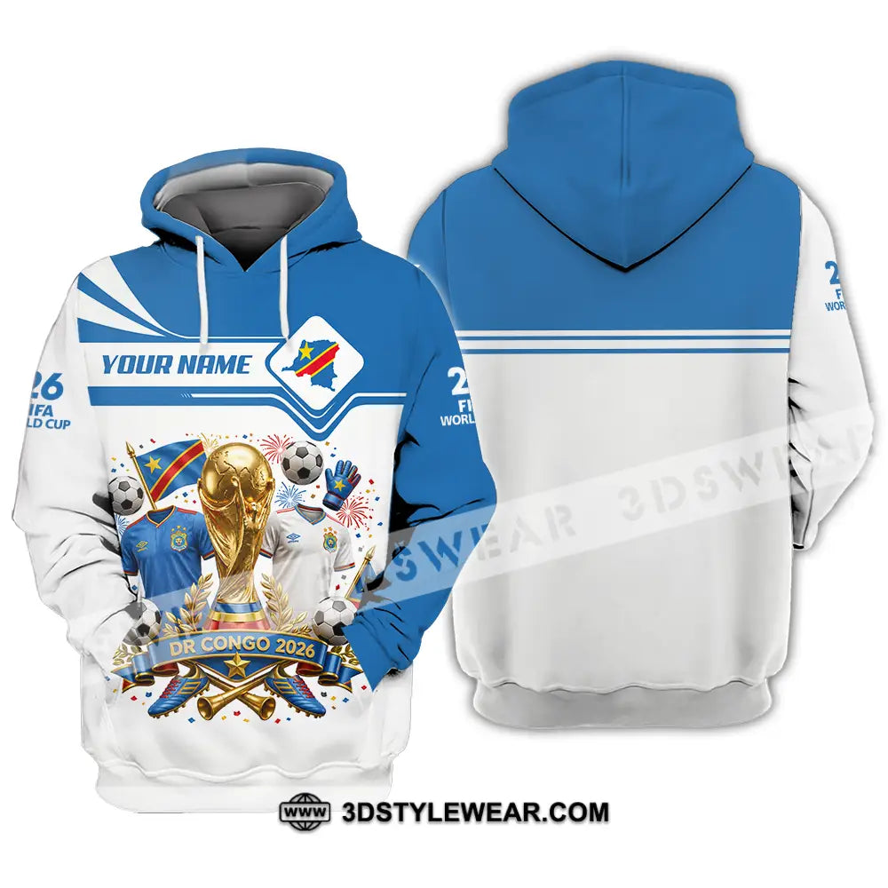 Unisex Shirt - Custom Dr Congo World Cup 2026 Shirt - Hoodie / S - T-shirt