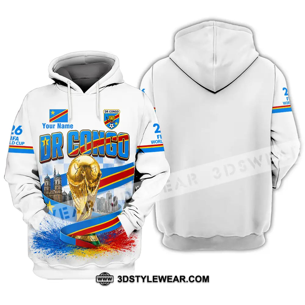 Unisex Shirt - Custom Dr Congo World Cup 2026 Shirt - Hoodie / S - T-shirt