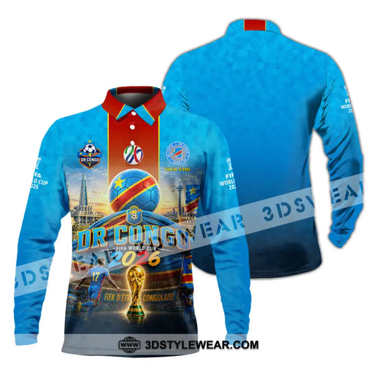 Unisex Shirt - Custom Dr Congo World Cup 2026 Shirt style option 4