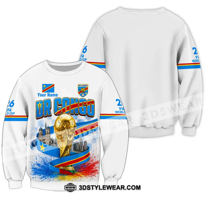 Unisex Shirt - Custom Dr Congo World Cup 2026 Shirt - Long Sleeve / S - T-shirt