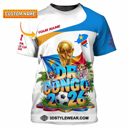 Unisex Shirt - Custom Dr Congo World Cup 2026 Shirt - T-shirt