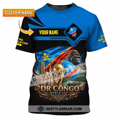 Unisex Shirt - Custom Dr Congo World Cup 2026 Shirt - T-shirt