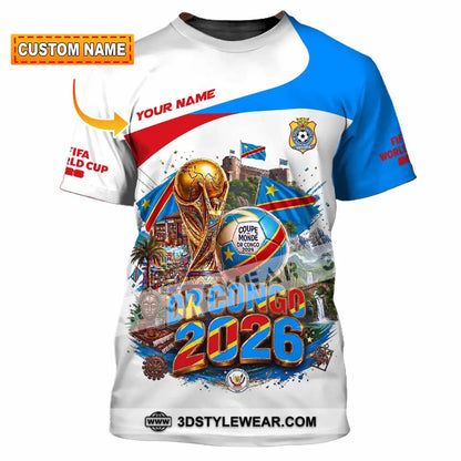 Unisex Shirt - Custom Dr Congo World Cup 2026 Shirt - T-shirt