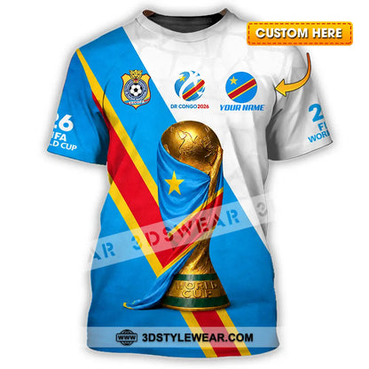 Unisex Shirt - Custom Dr Congo World Cup 2026 Shirt - T-shirt