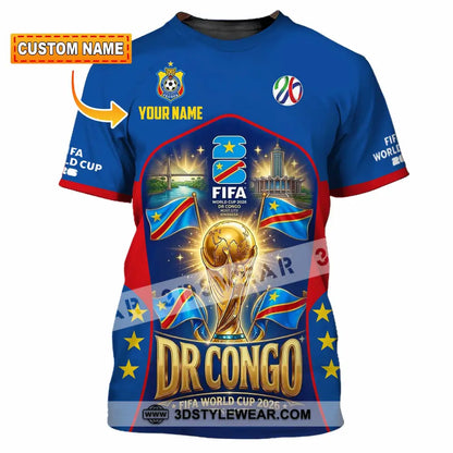 Unisex Shirt - Custom Dr Congo World Cup 2026 Shirt - T-shirt