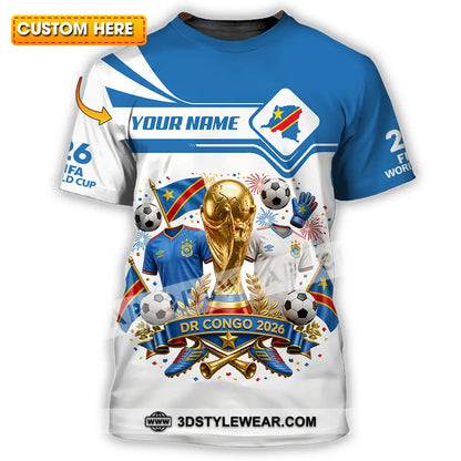 Unisex Shirt - Custom Dr Congo World Cup 2026 Shirt - T-shirt