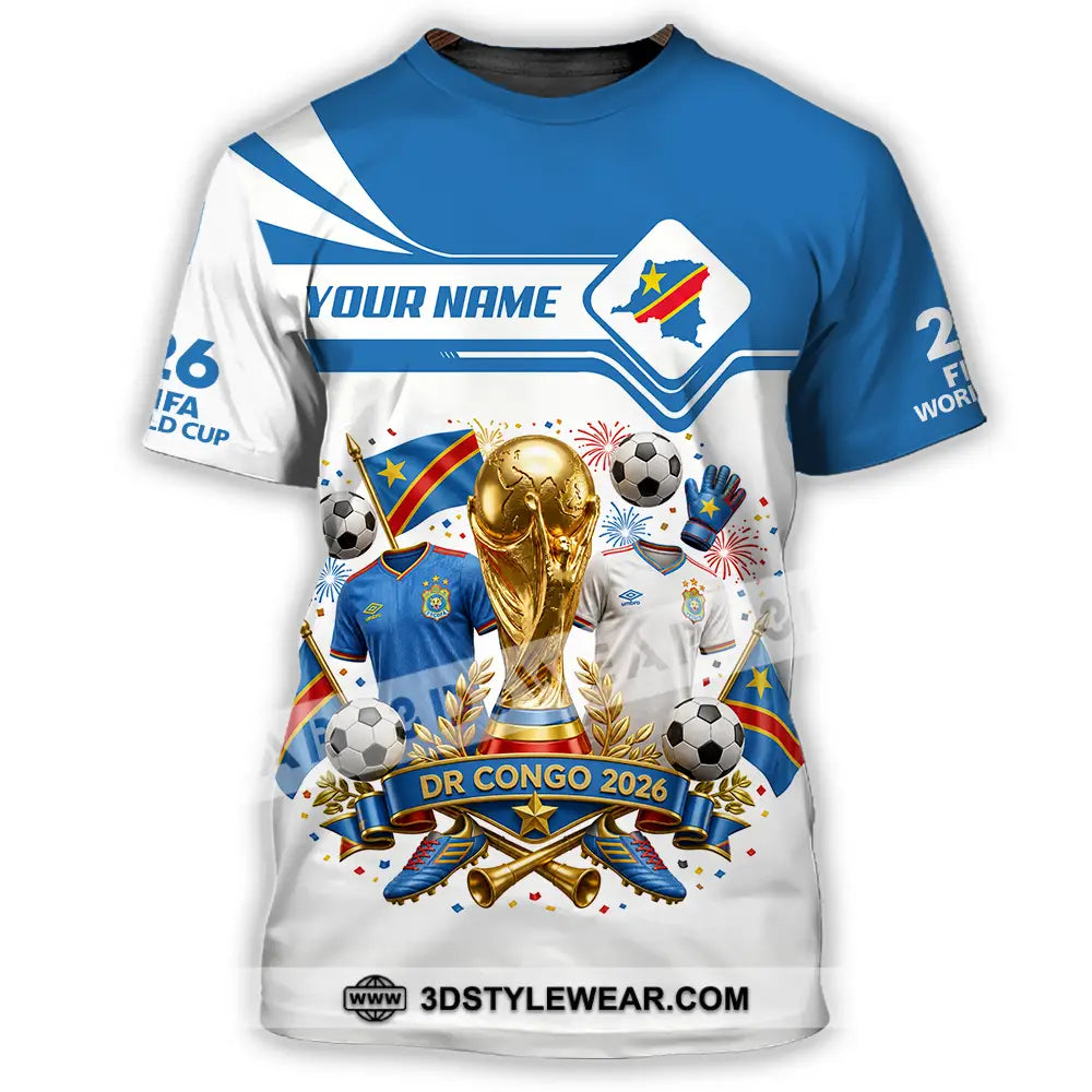 Unisex Shirt - Custom Dr Congo World Cup 2026 Shirt - T-Shirt / S - T-shirt
