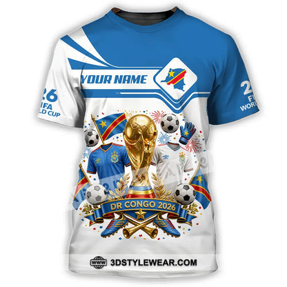 Unisex Shirt - Custom Dr Congo World Cup 2026 Shirt - T-Shirt / S - T-shirt