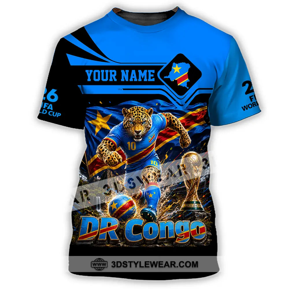 Unisex Shirt - Custom Dr Congo World Cup 2026 Shirt - T-Shirt / S - T-shirt