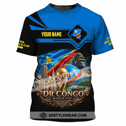 Unisex Shirt - Custom Dr Congo World Cup 2026 Shirt - T-Shirt / S - T-shirt