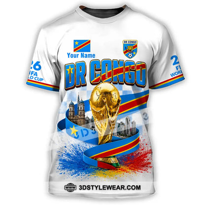 Unisex Shirt - Custom Dr Congo World Cup 2026 Shirt - T-Shirt / S - T-shirt