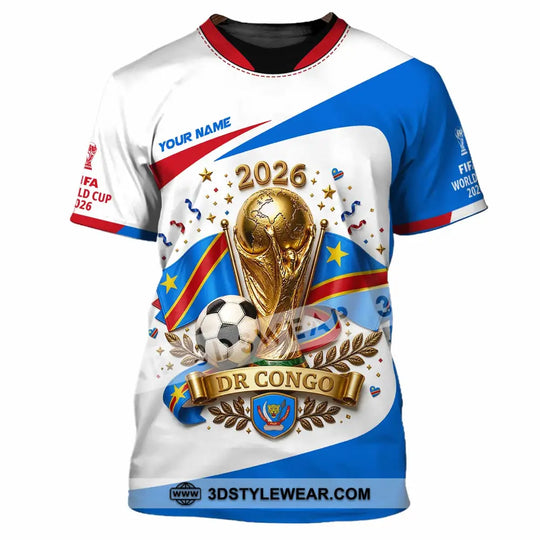 Unisex Shirt - Custom Dr Congo World Cup 2026 Shirt style option 2
