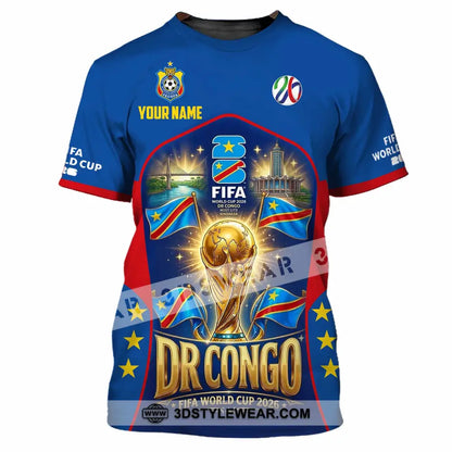 Unisex Shirt - Custom Dr Congo World Cup 2026 Shirt - T-Shirt / S - T-shirt
