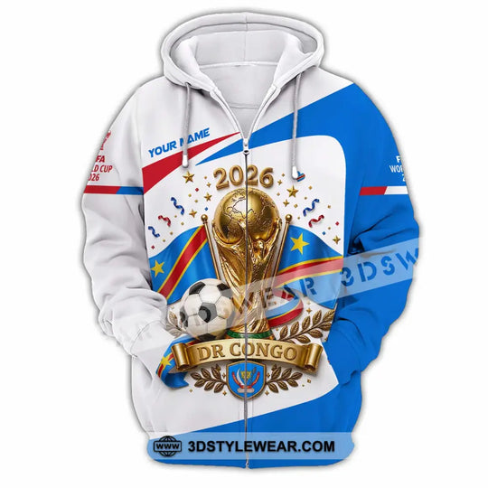 Unisex Shirt - Custom Dr Congo World Cup 2026 Shirt style option 4