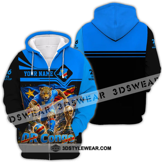 Unisex Shirt - Custom Dr Congo World Cup 2026 Shirt style option 4