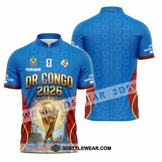 Unisex Shirt - Custom Dr Congo World Cup 2026 Shirt style option 2