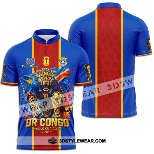 Unisex Shirt - Custom Dr Congo World Cup 2026 Shirt style option 2