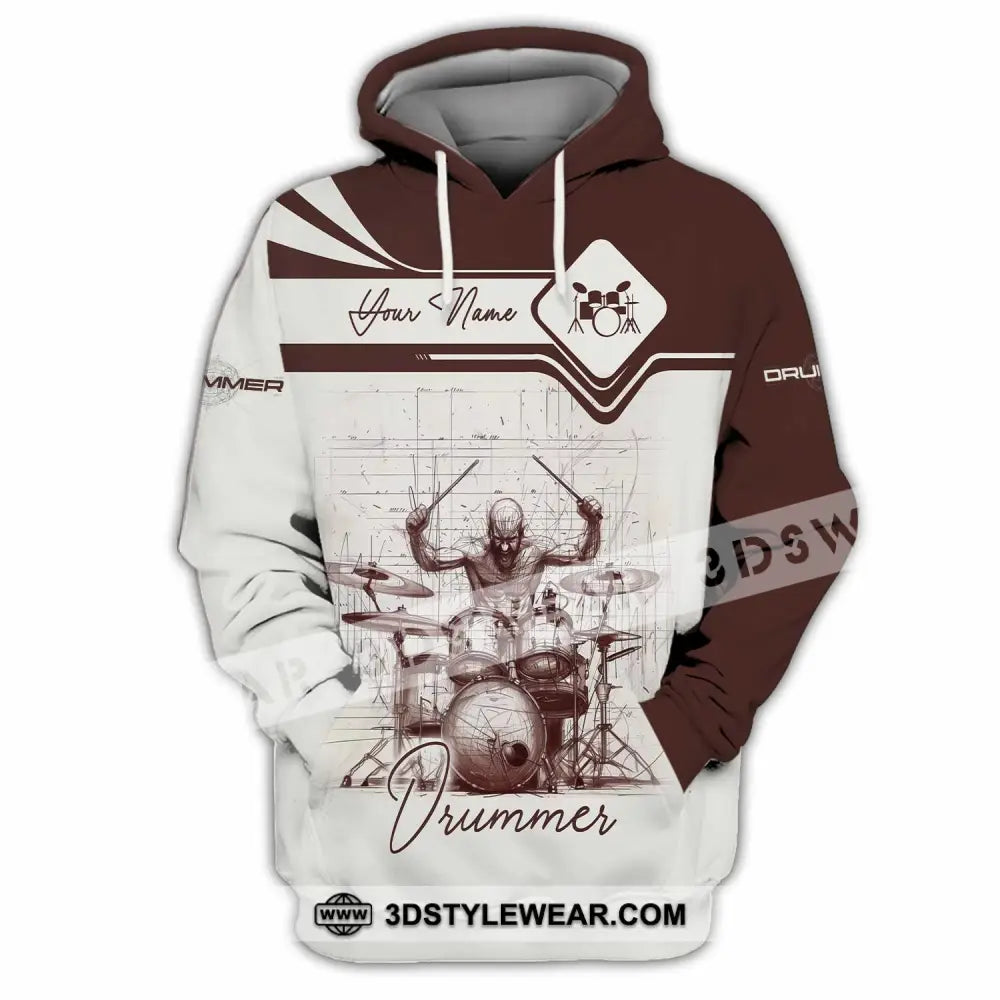 Unisex Shirt - Custom Drummer Shirt - Hoodie / S - T-shirt