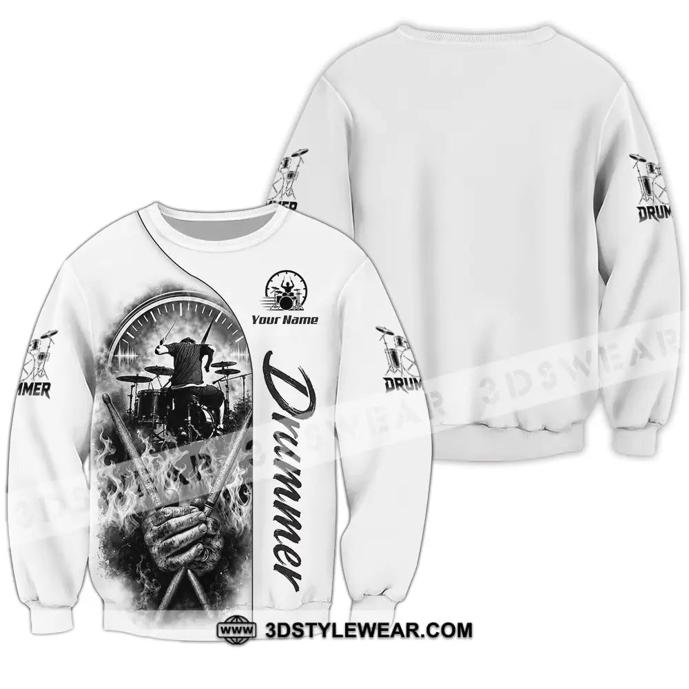 Unisex Shirt - Custom Drummer Shirt - Long Sleeve / S - T-shirt