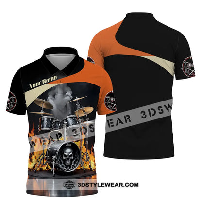 Unisex Shirt - Custom Drummer Shirt - Polo Shirt / S - T-shirt