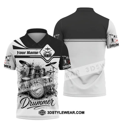 Unisex Shirt - Custom Drummer Shirt - Polo Shirt / S - T-shirt