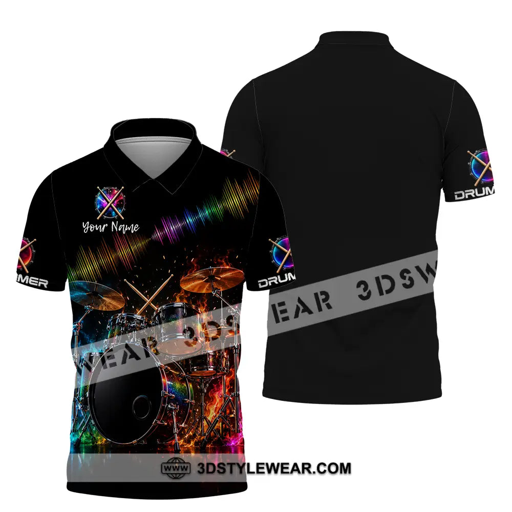 Unisex Shirt - Custom Drummer Shirt - Polo Shirt / S - T-shirt