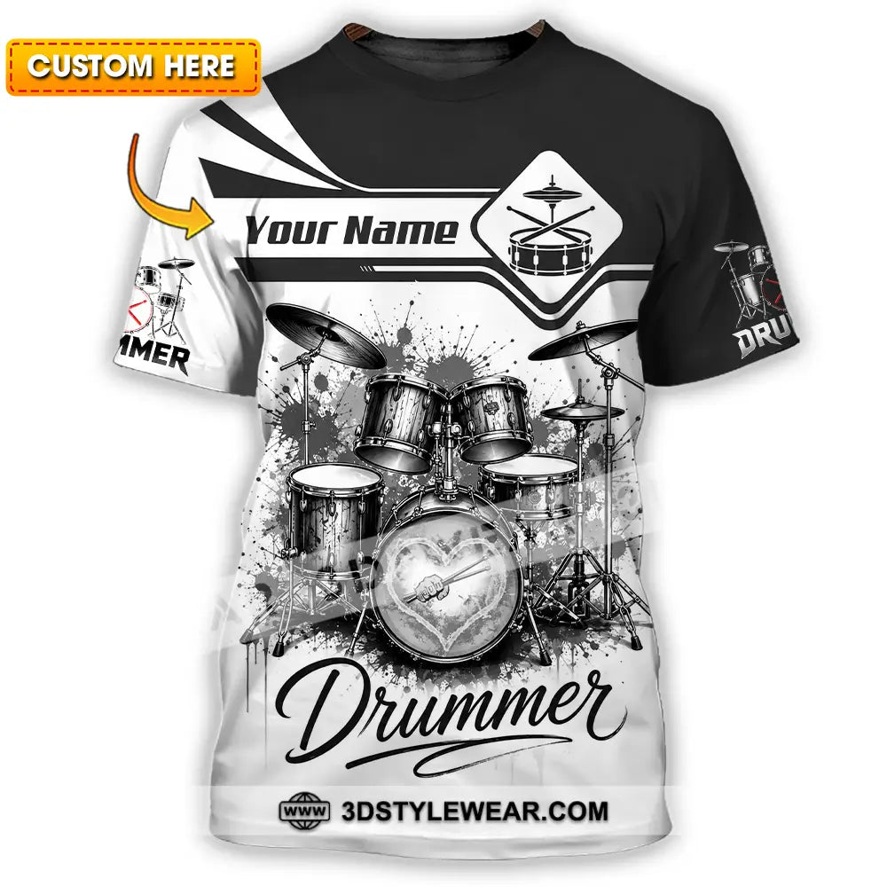 Unisex Shirt - Custom Drummer Shirt - T-shirt