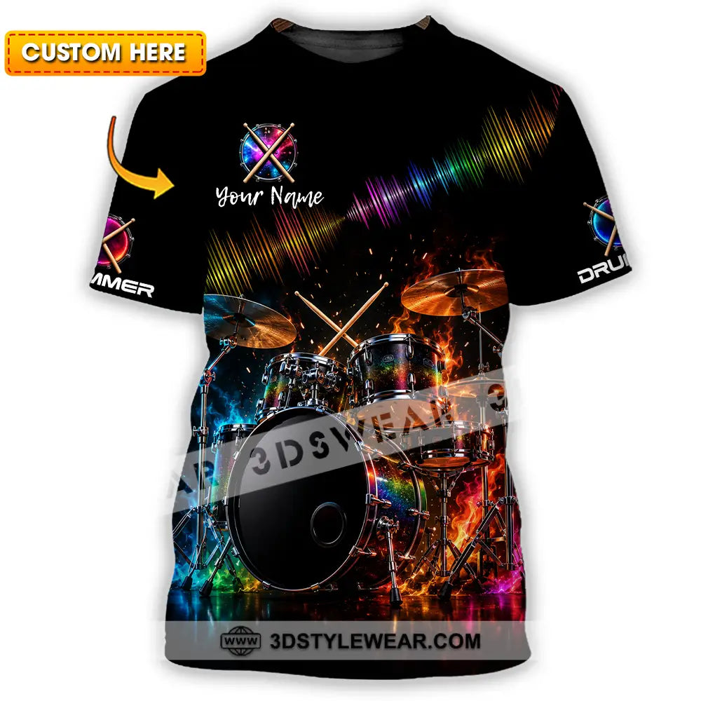 Unisex Shirt - Custom Drummer Shirt - T-shirt