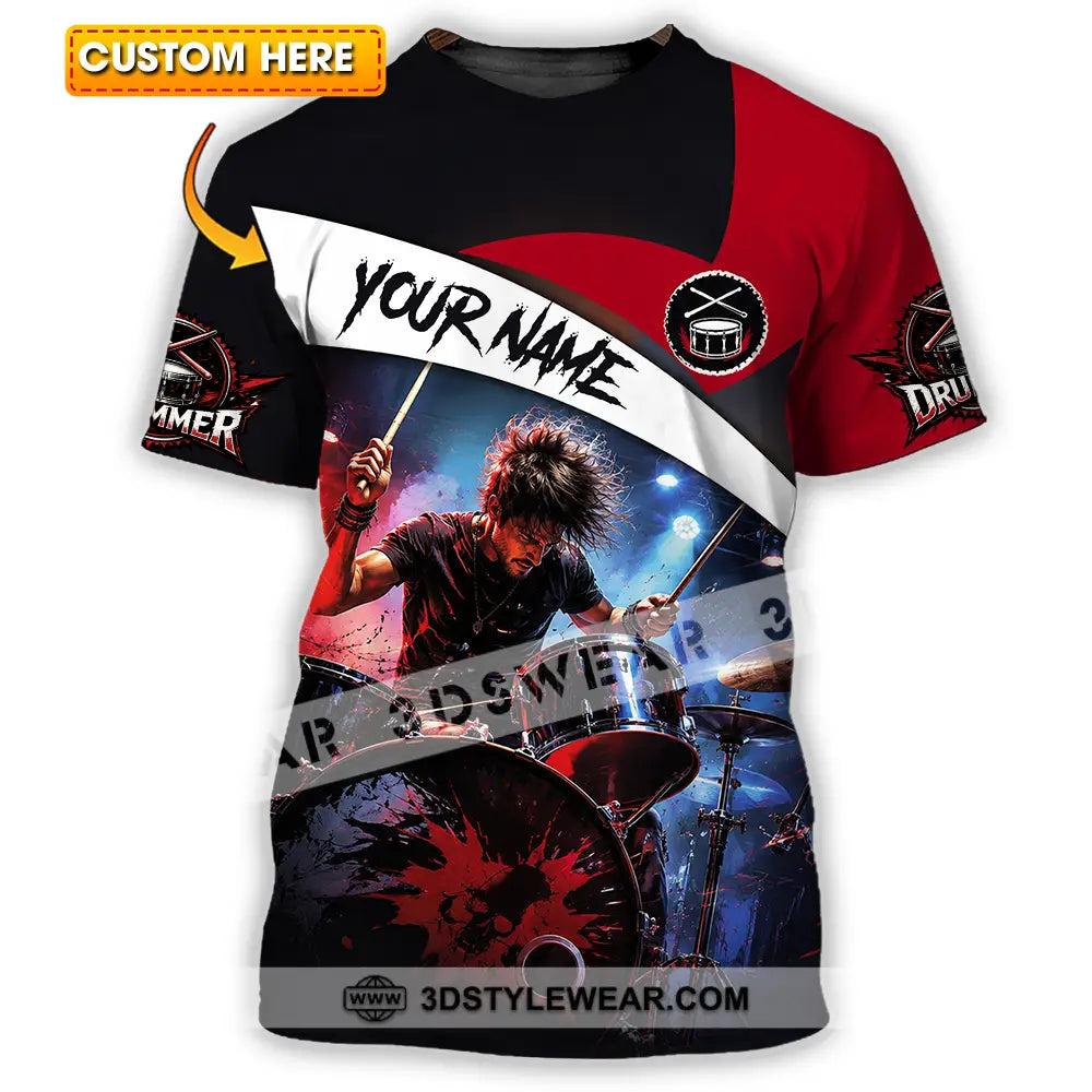 Unisex Shirt - Custom Drummer Shirt - T-shirt