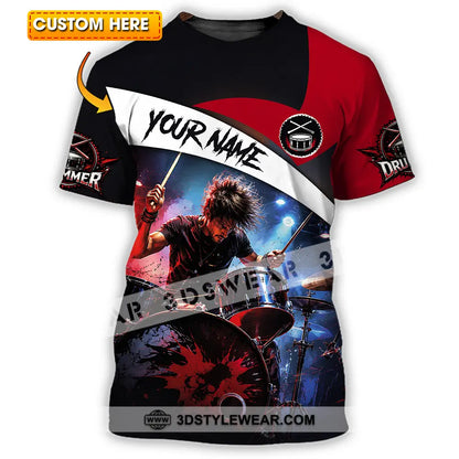 Unisex Shirt - Custom Drummer Shirt - T-shirt
