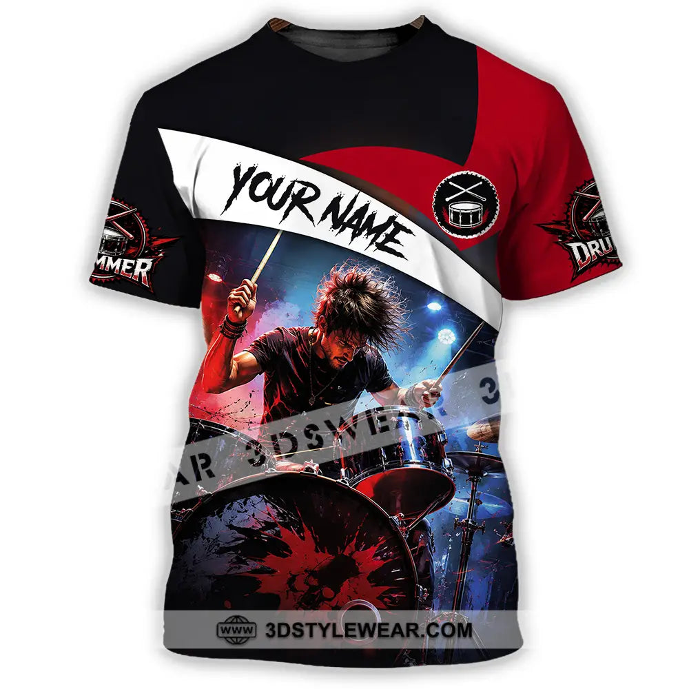 Unisex Shirt - Custom Drummer Shirt - T-Shirt / S - T-shirt