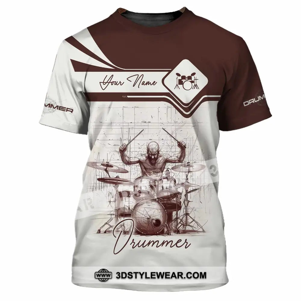 Unisex Shirt - Custom Drummer Shirt - T-Shirt / S - T-shirt