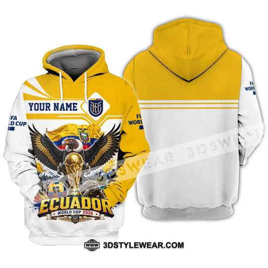 Unisex Shirt - Custom Ecuador World Cup 2026 Shirt style option 3