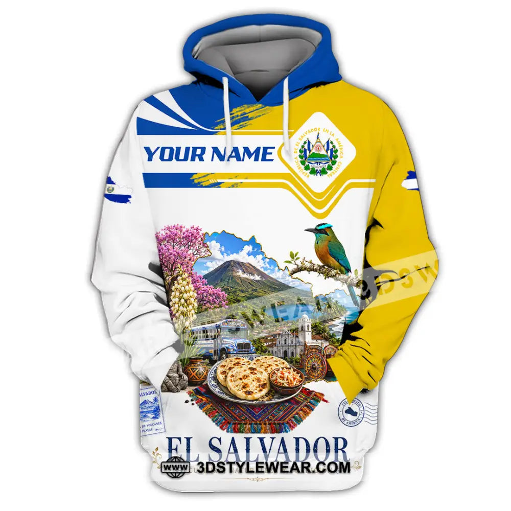 Unisex Shirt - Custom El Salvador Shirt - Hoodie / S - T-shirt