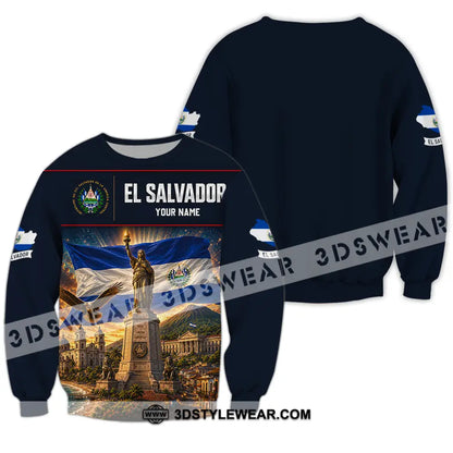Unisex Shirt - Custom El Salvador Shirt - Long Sleeve / S - T-shirt
