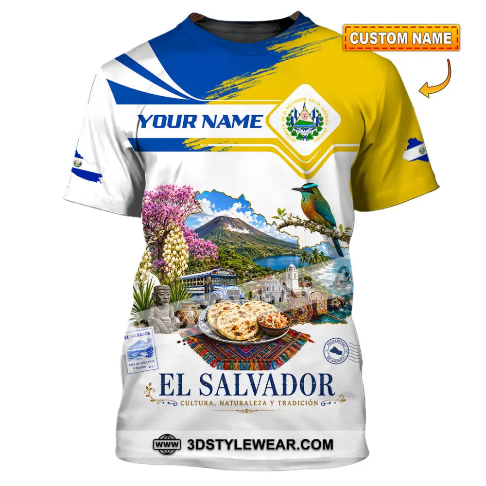 Unisex Shirt - Custom El Salvador Shirt - T-shirt